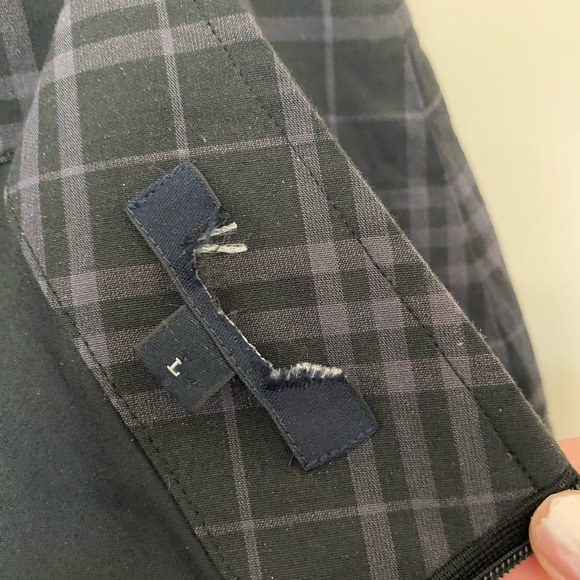 Black and Grey Check Office Siren Bayonetta Midi Skirt - Picture 4 of 6